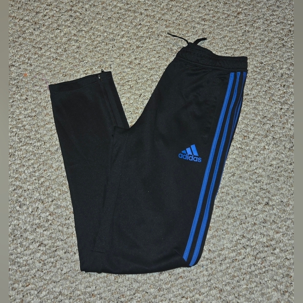 Adidas Athletic Youth Hem Zipper Pants & Pockets Size XL